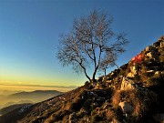 52 All'orizzonte il Monte Rosa nei colori dell'imminente tramonto